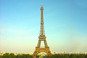 Eiffeltumr Paris Ansicht