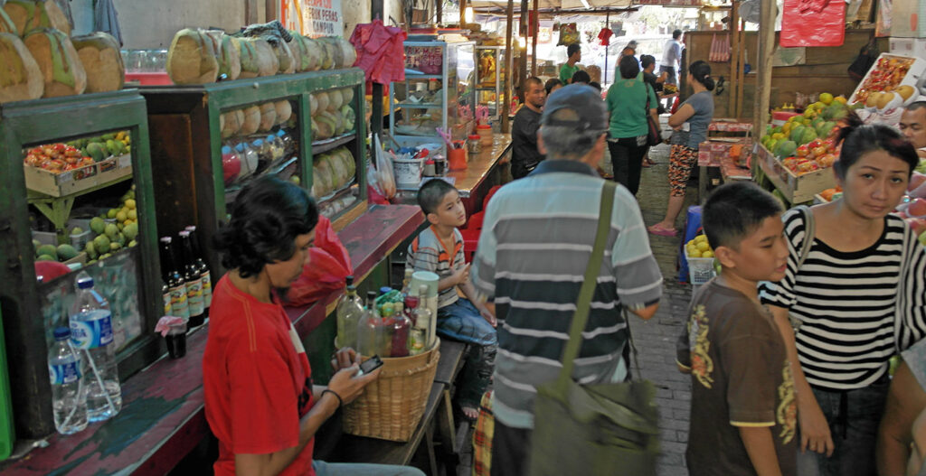 Markt in Jakarta