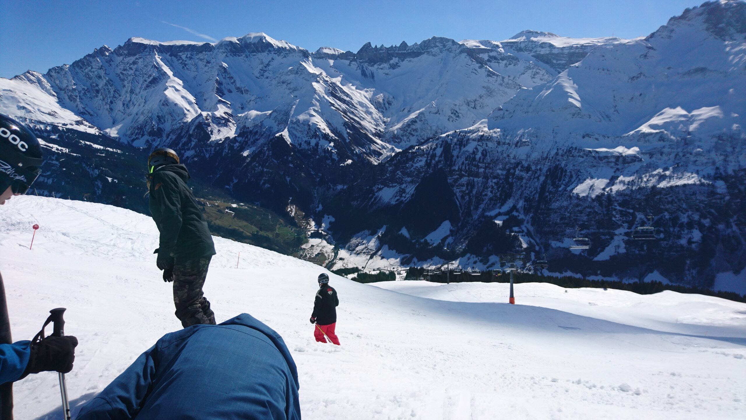 Skifahren in der Schweiz